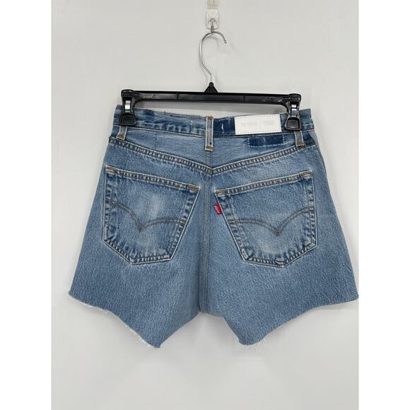 RE/DONE x Levi's Collaboration Ultra short denim shorts Size 25 NWT - Picture 1 of 6